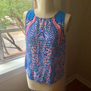 Lilly Pulitzer tank w/ open back